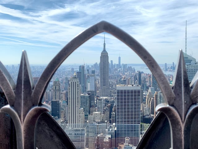 Top of the Rock NYC Observation Deck Admission Tickets at Rockefeller Center - Photo 1 of 11